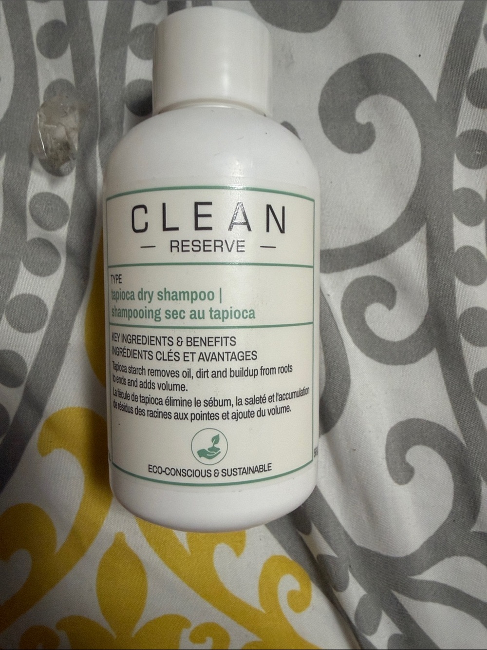 CLEAN Reserve Tapioca Dry Shampoo — White Bottle